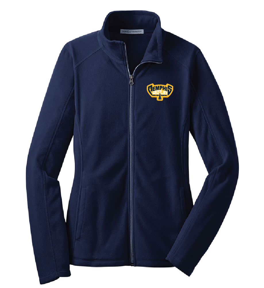 NWBA Officially Licensed - Memphis Rollin Grizzlies -  Women's Microfleece Jacket