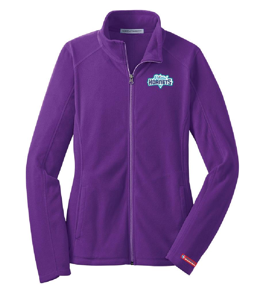 NWBA Officially Licensed - Rollin Hornets -  Women's Microfleece Jacket