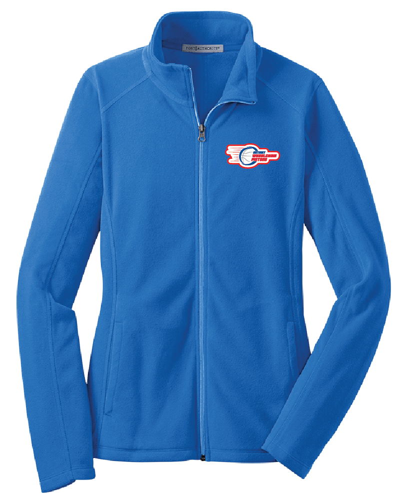 NWBA Officially Licensed - Detroit Wheelchair Pistons - Women's Microfleece Jacket
