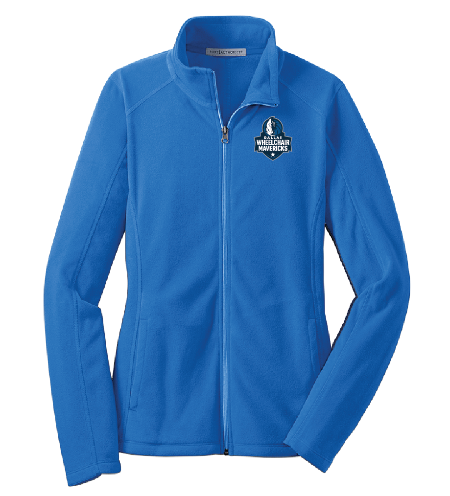 NWBA Officially Licensed - Dallas Wheelchair Mavericks -  Women's Microfleece Jacket