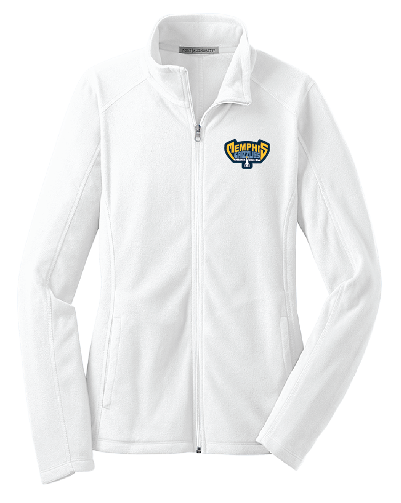 NWBA Officially Licensed - Memphis Rollin Grizzlies -  Women's Microfleece Jacket
