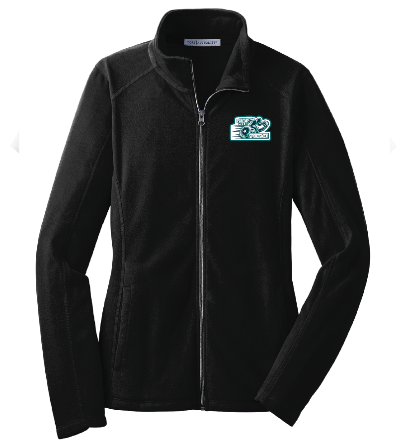 NWBA Officially Licensed - Port City Spokesmen - Women's Microfleece Jacket