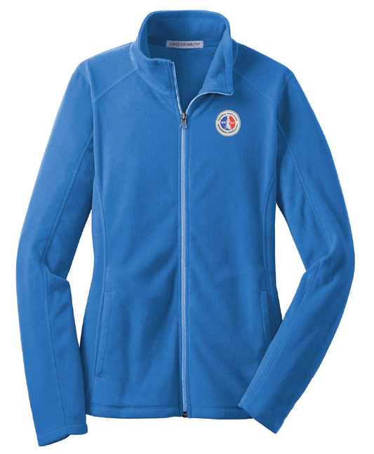 NWBA Officially Licensed - Woven Applique NWBA Logo Women's Microfleece Jacket