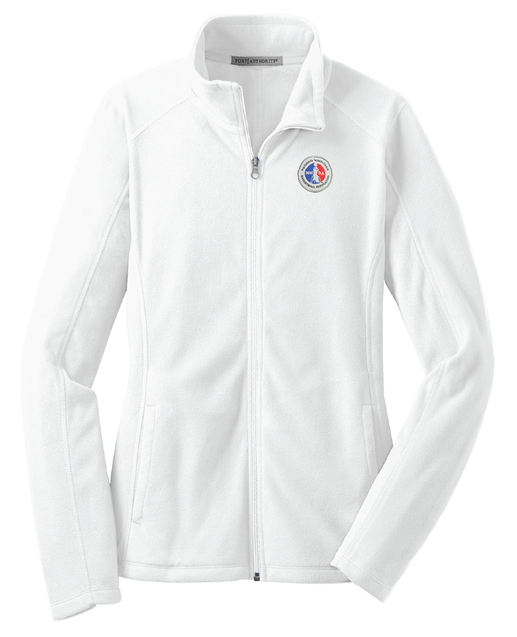 NWBA Officially Licensed - Woven Applique NWBA Logo Women's Microfleece Jacket