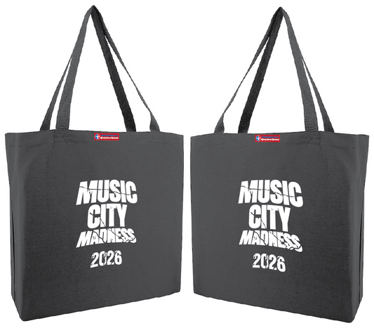 NWBA Officially Licensed - 2026 Music City Madness- Canvas Tote