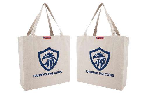 NWBA Officially Licensed - Fairfax Falcons - Canvas Tote