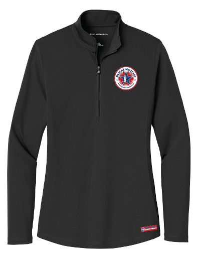 NWBA Officially Licensed - Dallas Military Wheelchair Mavericks - Women's Performance 1/4 ZIP