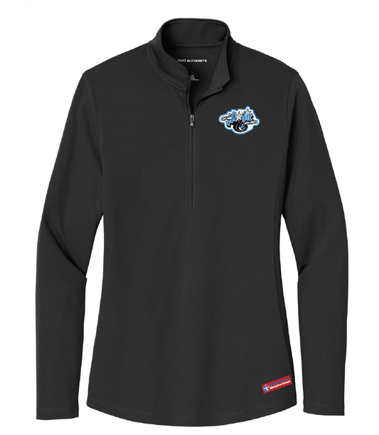 NWBA Officially Licensed - Orlando Magic Dreamers - Women's Performance 1/4 ZIP