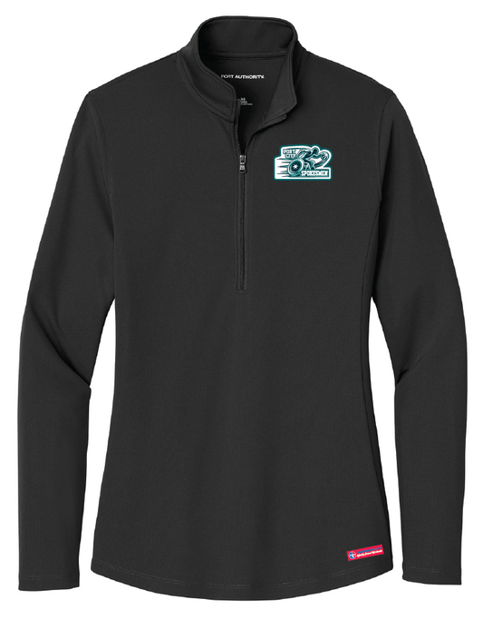 NWBA Officially Licensed - Port City Spokesmen - Women's Performance 1/4 Zip