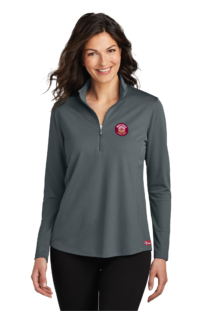 NWBA Officially Licensed - Cleveland Wheelchair Cavaliers - Women's Performance 1/4 ZIP