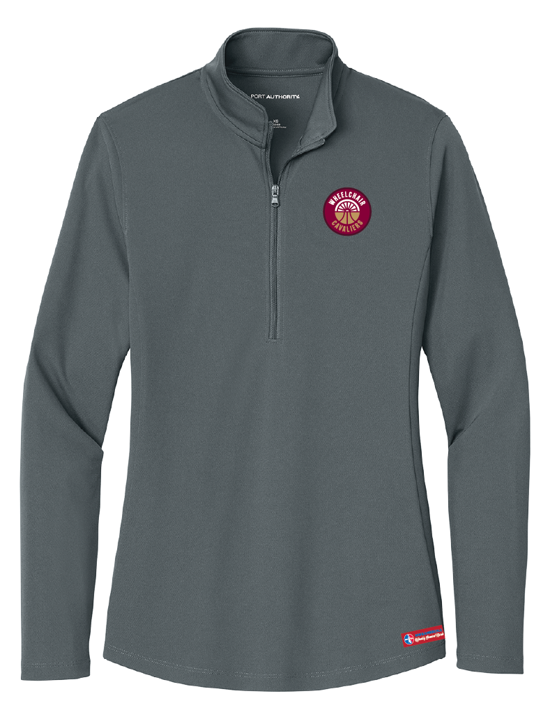 NWBA Officially Licensed - Cleveland Wheelchair Cavaliers - Women's Performance 1/4 ZIP