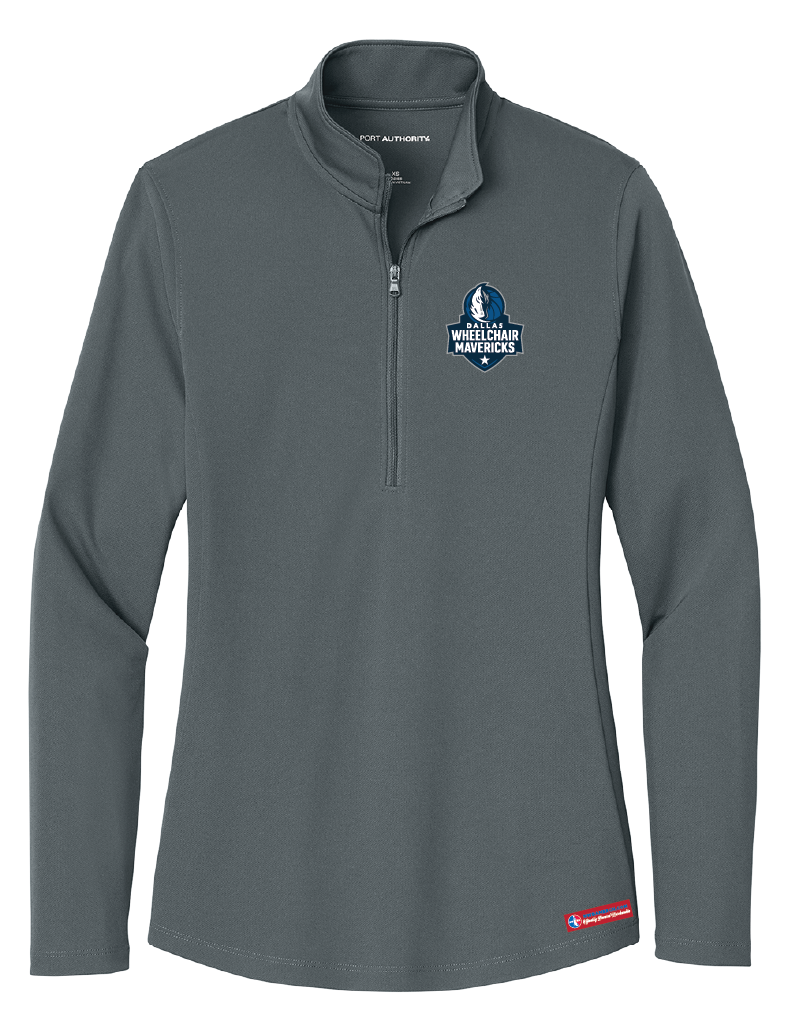 NWBA Officially Licensed - Dallas Wheelchair Mavericks - Women's Performance 1/4 ZIP