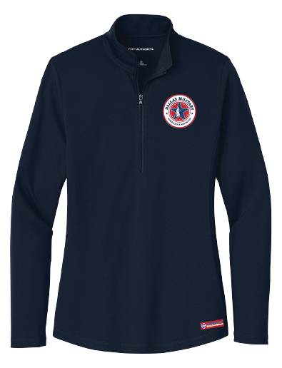 NWBA Officially Licensed - Dallas Military Wheelchair Mavericks - Women's Performance 1/4 ZIP