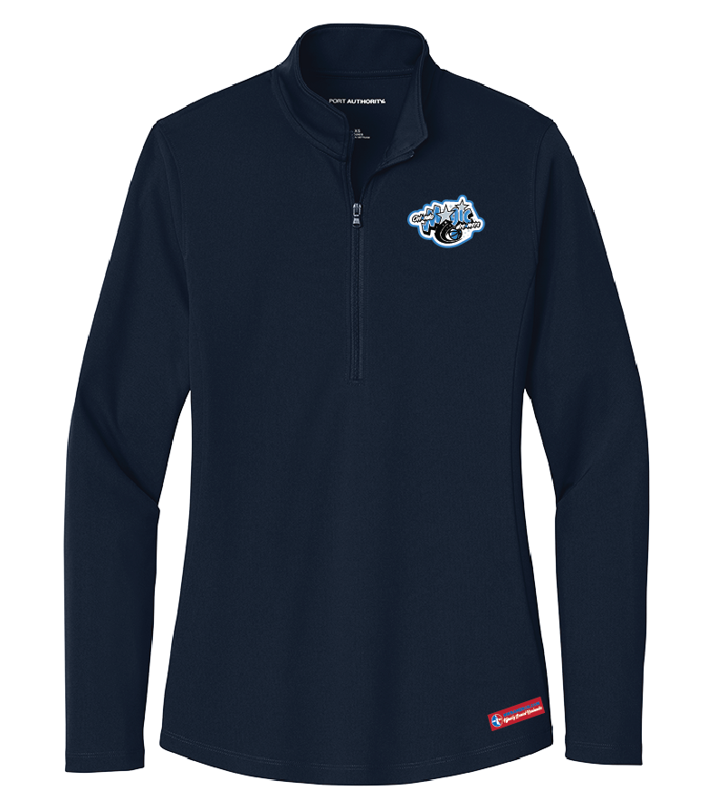NWBA Officially Licensed - Orlando Magic Dreamers - Women's Performance 1/4 ZIP