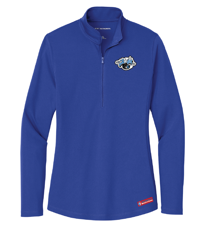NWBA Officially Licensed - Orlando Magic Dreamers - Women's Performance 1/4 ZIP