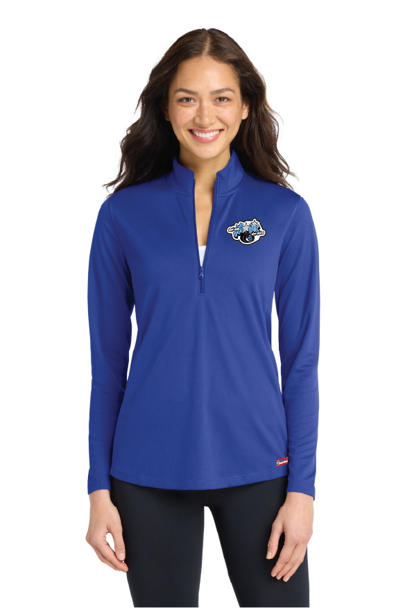 NWBA Officially Licensed - Orlando Magic Dreamers - Women's Performance 1/4 ZIP