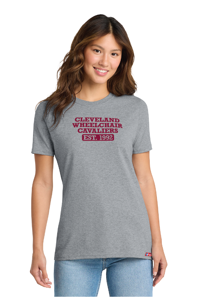NWBA Officially Licensed - Cleveland Wheelchair Cavaliers - Women's - T-Shirt - Cotton