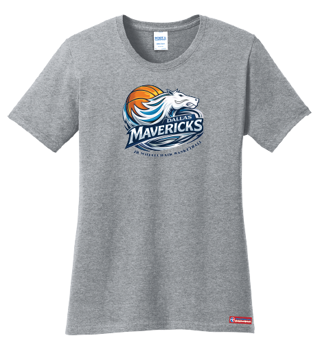 NWBA Officially Licensed - Dallas Jr Wheelchair Mavericks - Women's - T-Shirt - Cotton