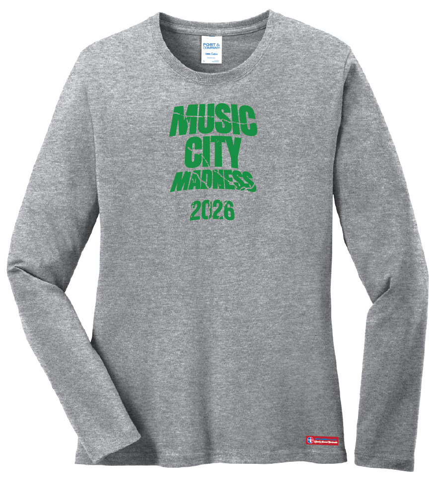 NWBA Officially Licensed - 2026 Music City Madness - Women's - L/S T-Shirt - Cotton