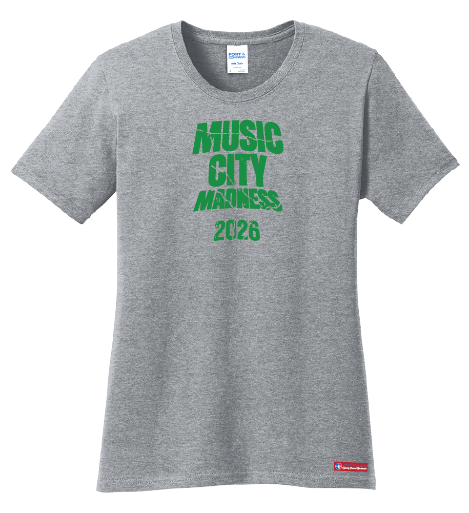 NWBA Officially Licensed - 2026 Music City Madness - Women's - T-Shirt - Cotton