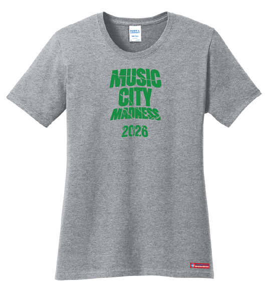 NWBA Officially Licensed - 2026 Music City Madness - Women's - T-Shirt - Cotton
