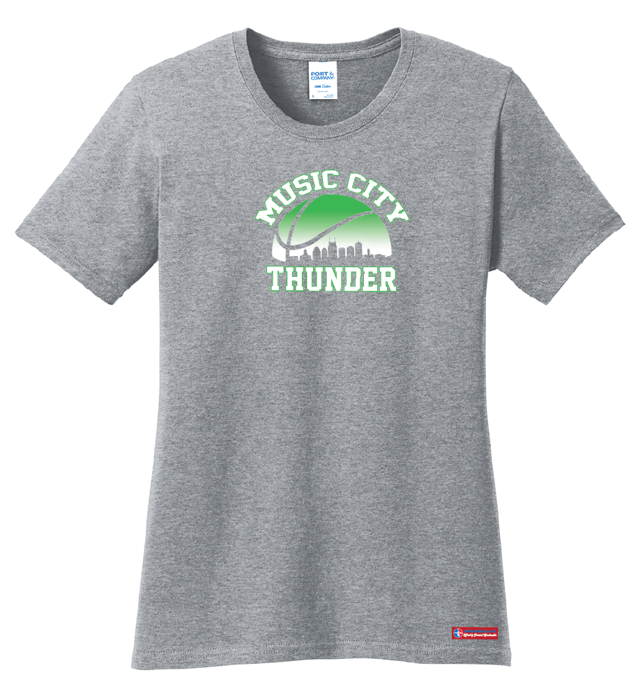 NWBA Officially Licensed - Music City Thunder - Women's - T-Shirt - Cotton