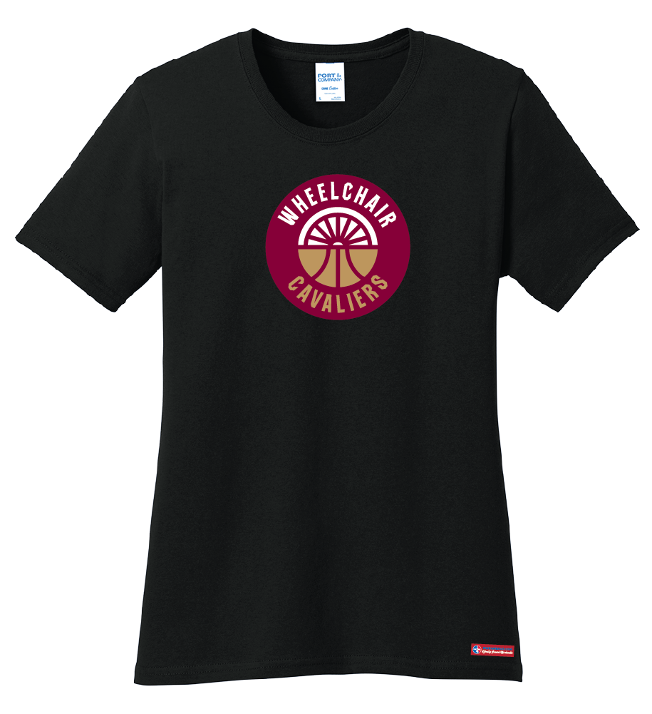 NWBA Officially Licensed - Cleveland Wheelchair Cavaliers - Women's - T-Shirt - Cotton