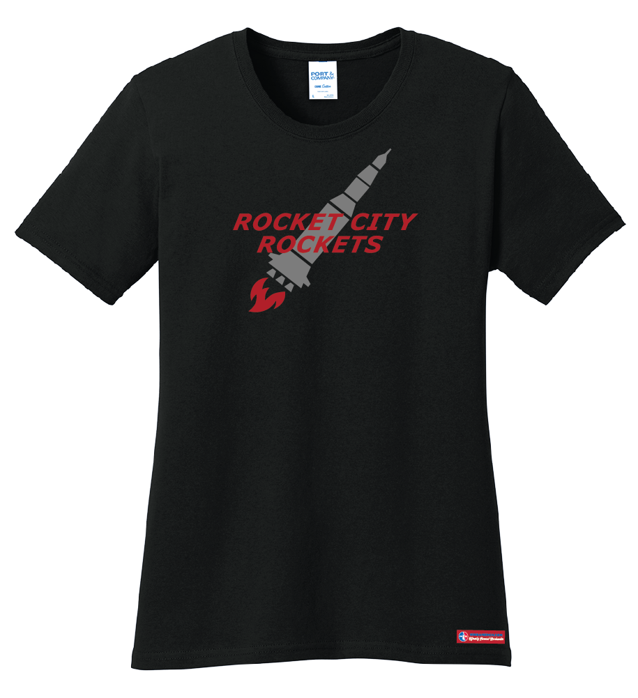NWBA Officially Licensed - Rocket City Rockets - Women's - T-Shirt - Cotton