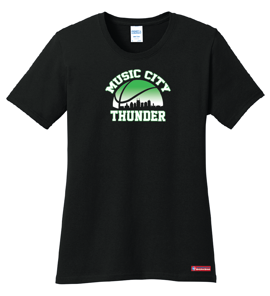 NWBA Officially Licensed - Music City Thunder - Women's - T-Shirt - Cotton