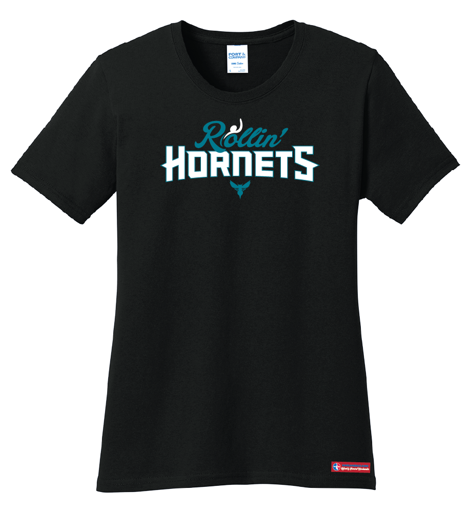 NWBA Officially Licensed - Rollin' Hornets - Women's - T-Shirt - Cotton