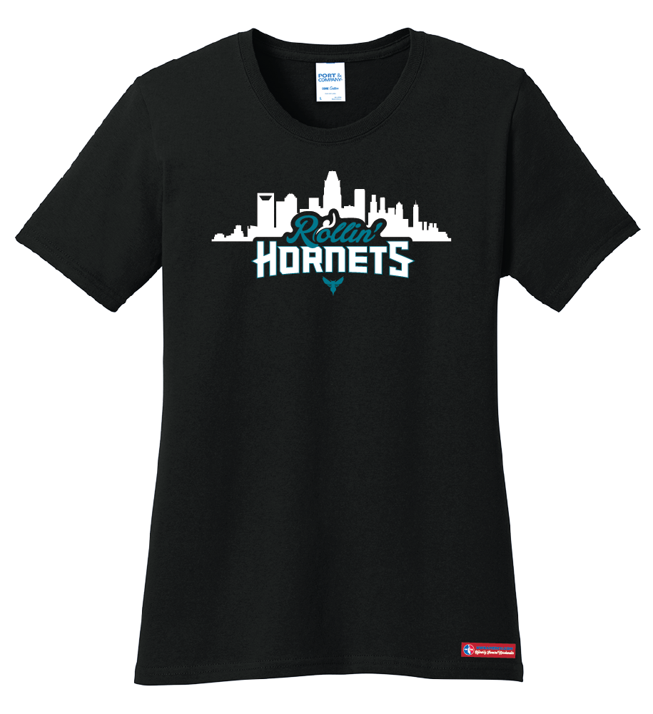 NWBA Officially Licensed - Rollin' Hornets - Women's - T-Shirt - Cotton