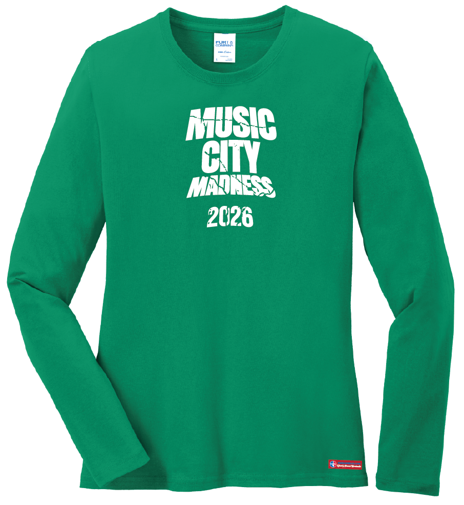 NWBA Officially Licensed - 2026 Music City Madness - Women's - L/S T-Shirt - Cotton
