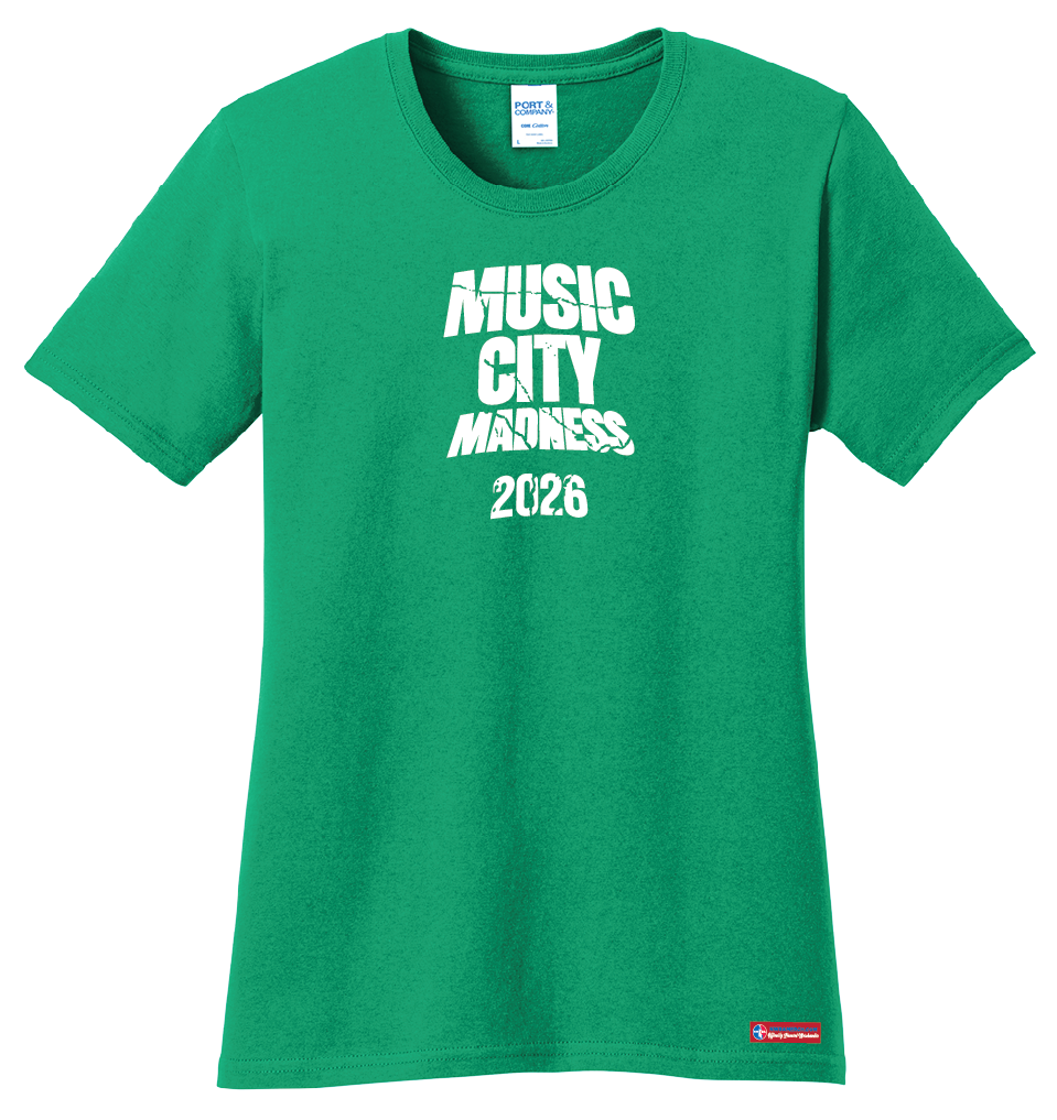 NWBA Officially Licensed - 2026 Music City Madness - Women's - T-Shirt - Cotton