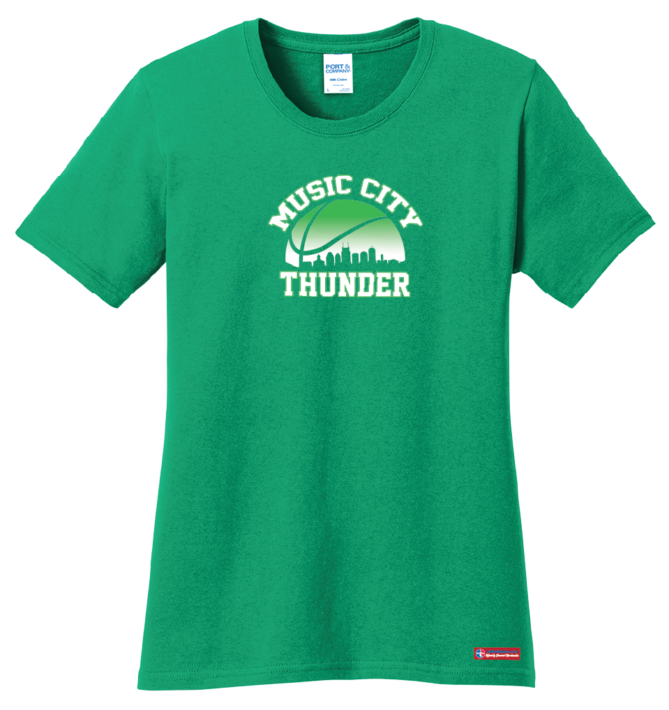 NWBA Officially Licensed - Music City Thunder - Women's - T-Shirt - Cotton