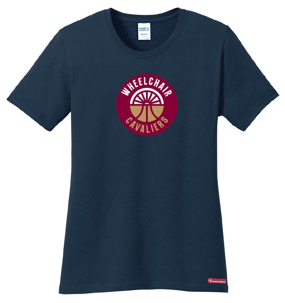 NWBA Officially Licensed - Cleveland Wheelchair Cavaliers - Women's - T-Shirt - Cotton