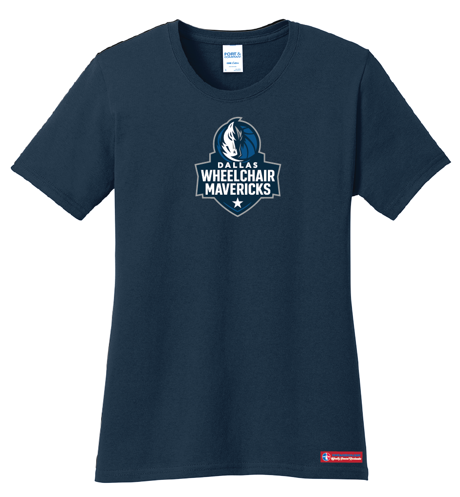 NWBA Officially Licensed - Dallas Wheelchair Mavericks - Women's - T-Shirt - Cotton