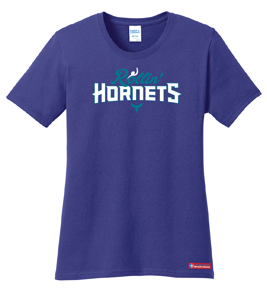 NWBA Officially Licensed - Rollin' Hornets - Women's - T-Shirt - Cotton