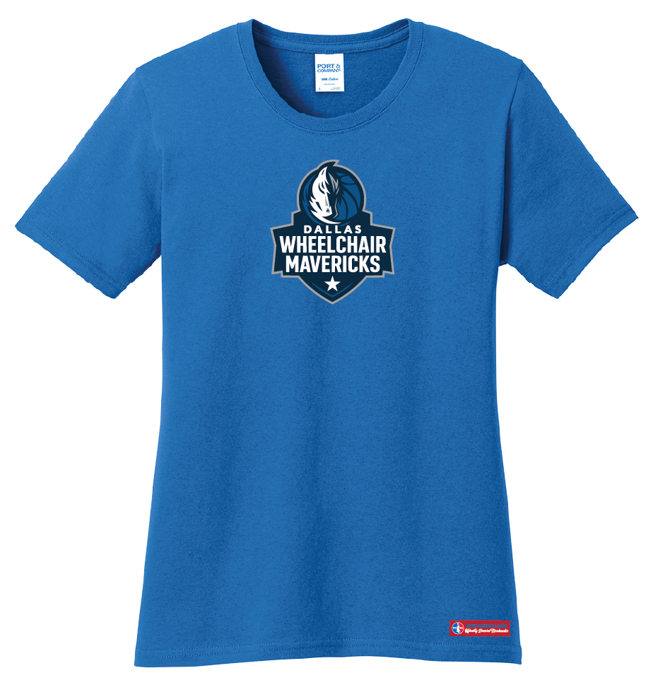 NWBA Officially Licensed - Dallas Wheelchair Mavericks - Women's - T-Shirt - Cotton