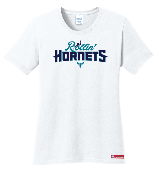 NWBA Officially Licensed - Rollin' Hornets - Women's - T-Shirt - Cotton