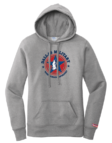 NWBA Officially Licensed - Dallas Military Wheelchair Mavericks - Women's Fleece Hoodie
