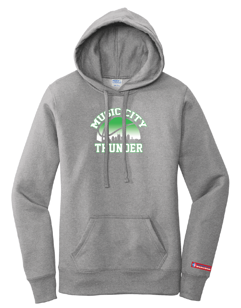 NWBA Officially Licensed - Music City Thunder - Women's Fleece Hoodie