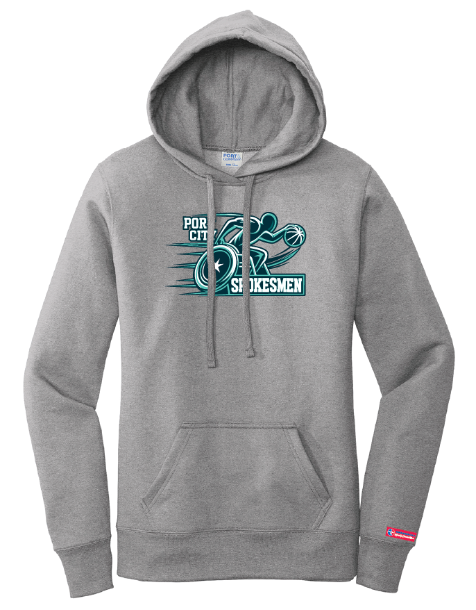 NWBA Officially Licensed - Port City Spokesmen - Women's Fleece Hoodie