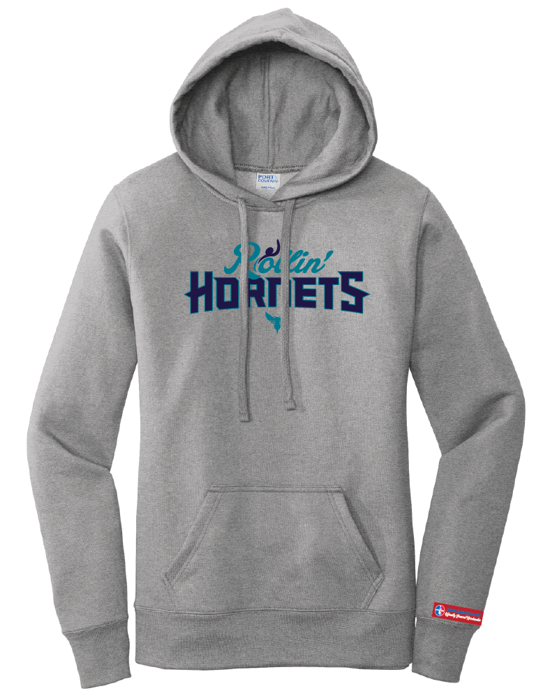 NWBA Officially Licensed - Rollin' Hornets - Women's Fleece Hoodie