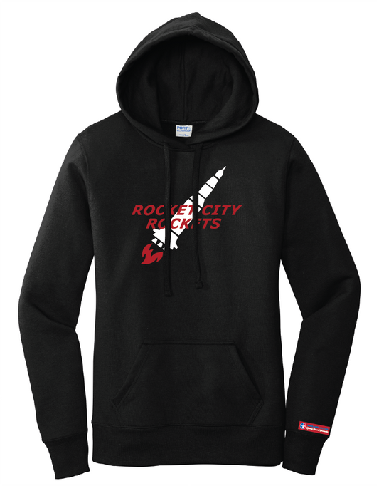 NWBA Officially Licensed - Rocket City Rockets - Women's Fleece Hoodie