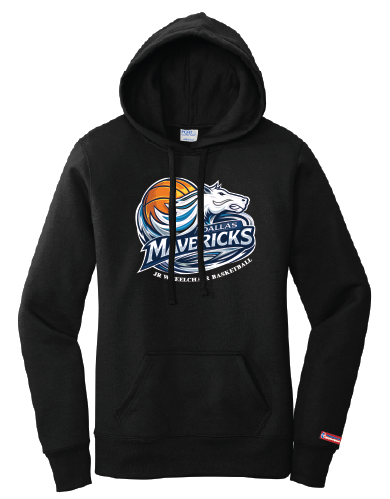 NWBA Officially Licensed - Dallas Jr Wheelchair Mavericks - Women's Fleece Hoodie