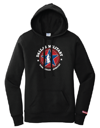 NWBA Officially Licensed - Dallas Military Wheelchair Mavericks - Women's Fleece Hoodie
