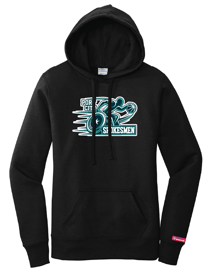 NWBA Officially Licensed - Port City Spokesmen - Women's Fleece Hoodie