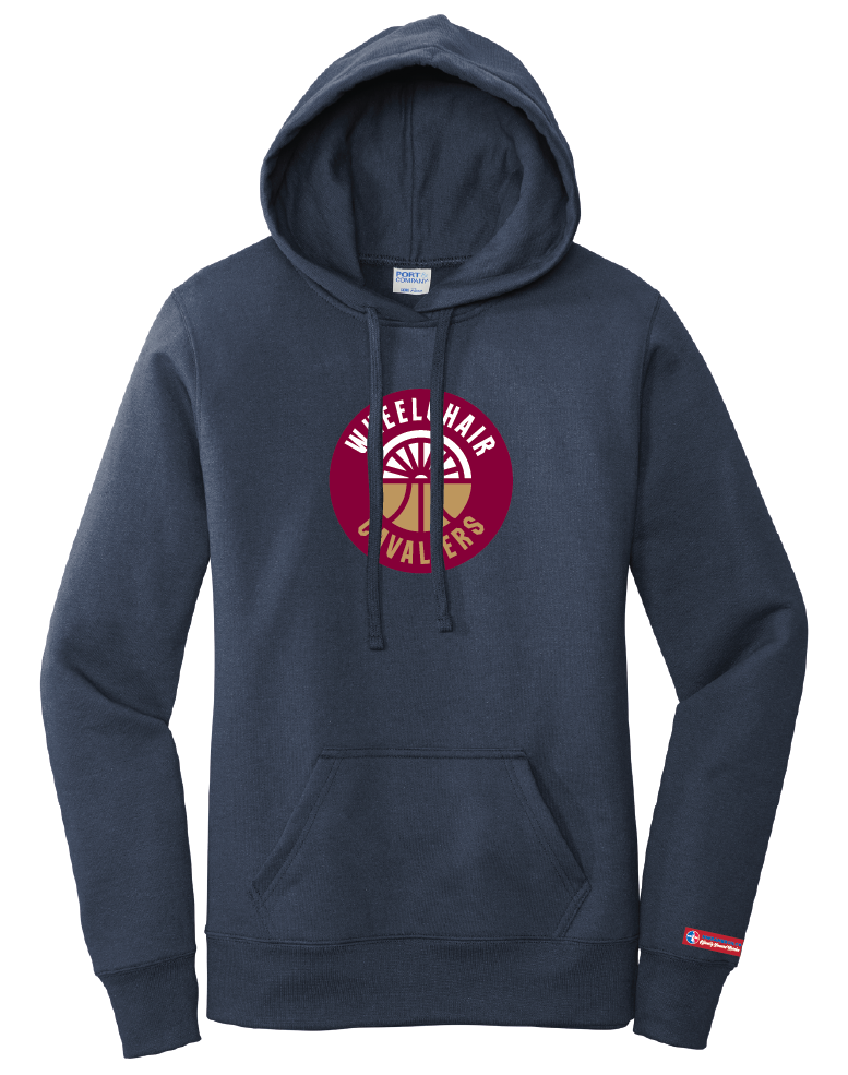 NWBA Officially Licensed - Cleveland Wheelchair Cavaliers - Women's Fleece Hoodie