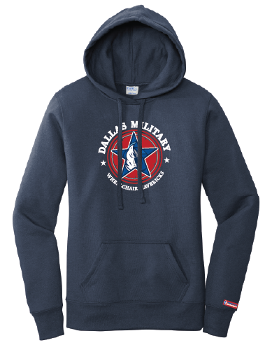 NWBA Officially Licensed - Dallas Military Wheelchair Mavericks - Women's Fleece Hoodie