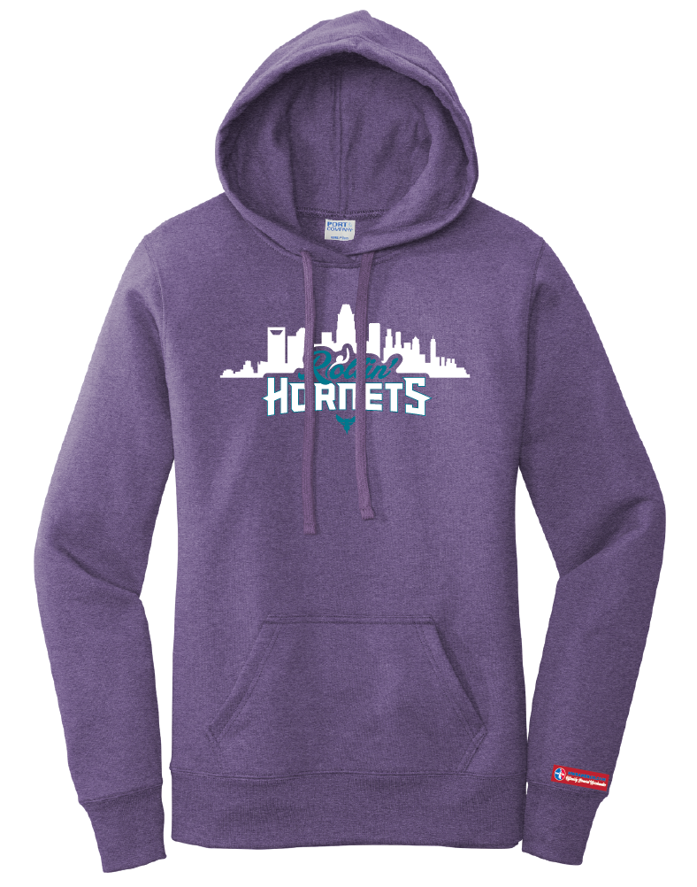 NWBA Officially Licensed - Rollin' Hornets - Women's Fleece Hoodie